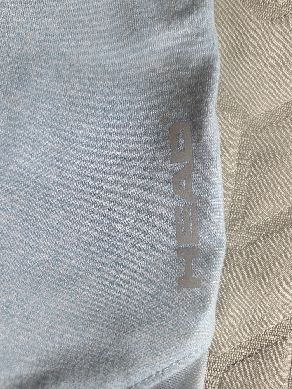 Head Light Gray Racerback Performance Tank - Picture 4 of 11